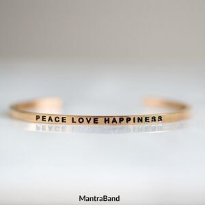 MantraBand - Peace Love Happiness